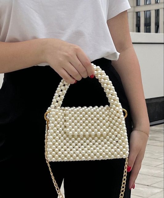 M: Pearl Bead Bag