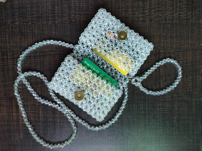 A: Transparent Crystal Bead Bag